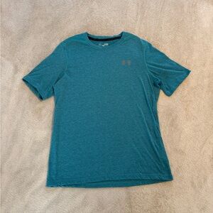 Under Armour Teal Heather Performance Short-Sleeve Tee